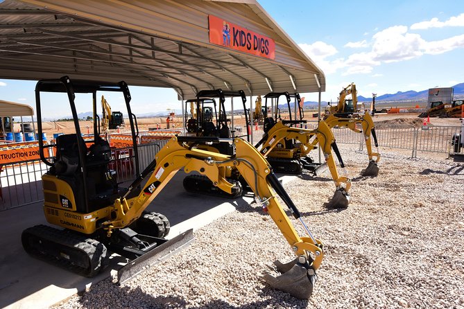 Las Vegas Heavy Equipment Playground: Dig, Push, and Play! - Choosing a machine and package