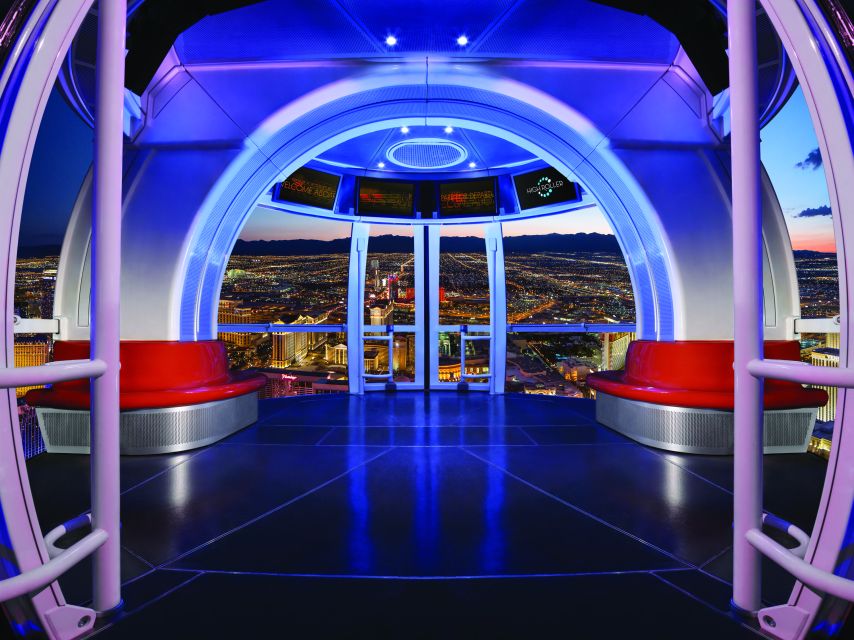 Las Vegas: High Roller Entry Ticket with In-Cabin Open Bar - Practical details before you book