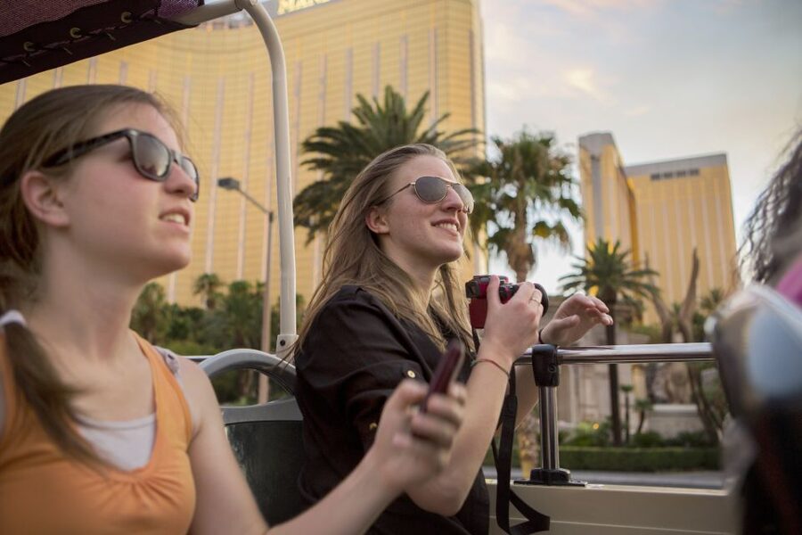 Las Vegas: Hop-on Hop-off Sightseeing Tour by Open-Top Bus - What $57 buys you