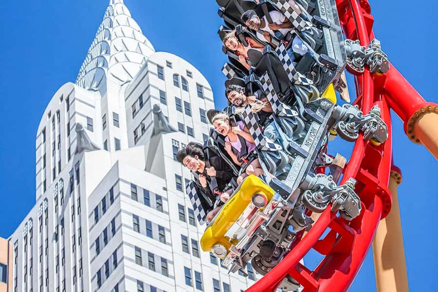 Las Vegas: New York-New York Hotel Big Apple Coaster Ride - One ride, not an all-day coaster pass