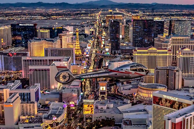 Las Vegas Pass: 45+ Things to Do including Heli Night Flight - The helicopter flight and other premium choices
