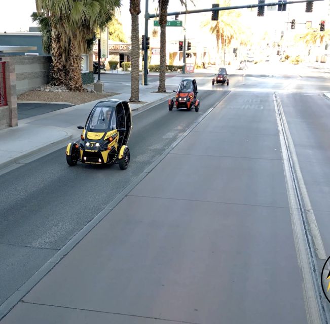 Las Vegas: Self-Drive Strip Tour in an Electric EVR car - Driving requirements and useful planning