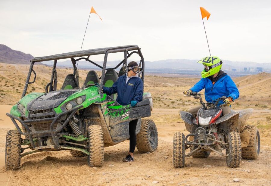 Las Vegas: Self-Guided ATV or UTV Rental - Rocky tracks, sand, and room to choose