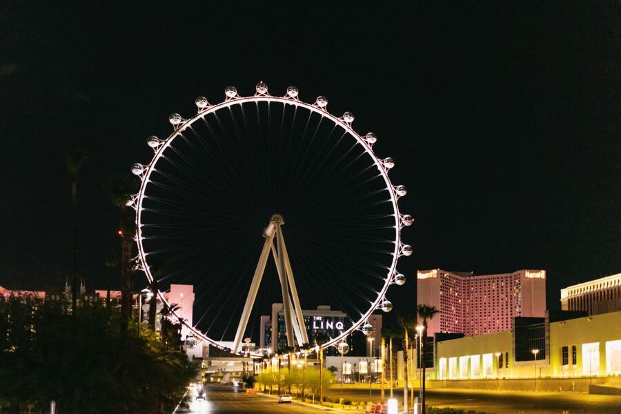 Las Vegas: Sightseeing Night Tour by Open-top Bus - Fremont Street brings a different Vegas