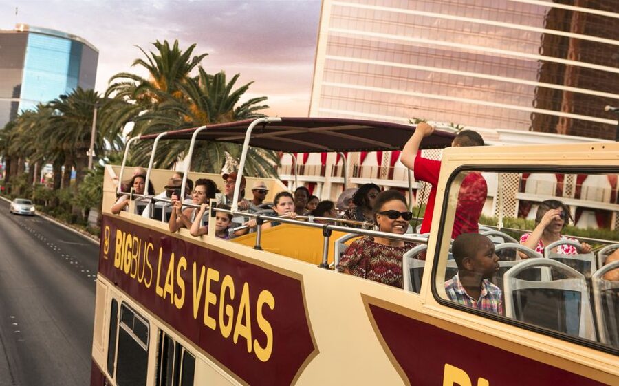 Las Vegas: Sightseeing Night Tour by Open-top Bus - Price, weather, and overall value