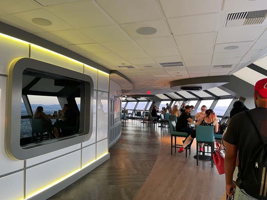Las Vegas: STRAT Tower Observation Deck Ticket - Entry, security, and the elevator