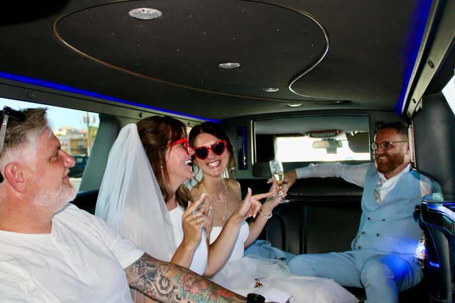 Las Vegas Strip Limo Tour with Champagne and Photos - What the photography includes, and what it does not