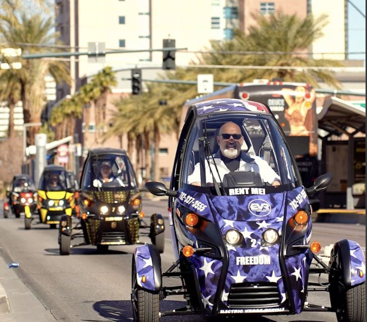 Las Vegas Strip Self-Drive Tour - What the electric car adds