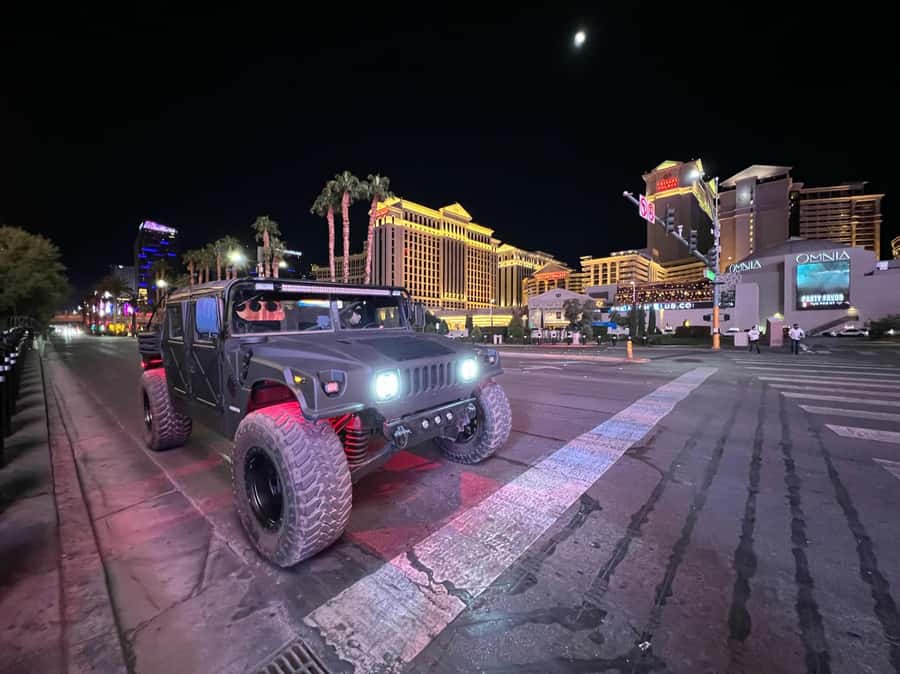 Las Vegas Strip Sightseeing Tour in a Military Hummer - Practical details before you go