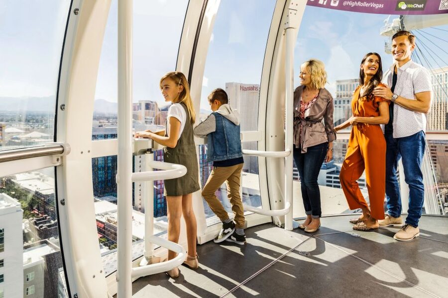 Las Vegas Strip: The High Roller at The LINQ Ticket - Choosing daytime, sunset, or after dark