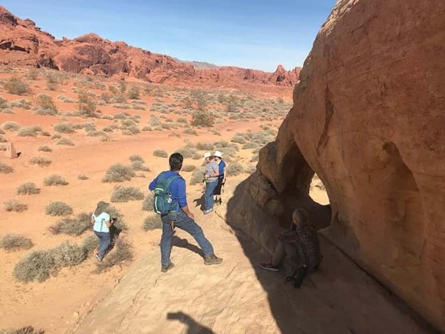 Las Vegas: Valley of Fire Half-Day Guided Hike with Pickup - White Dome Loop: sandstone and a slot canyon