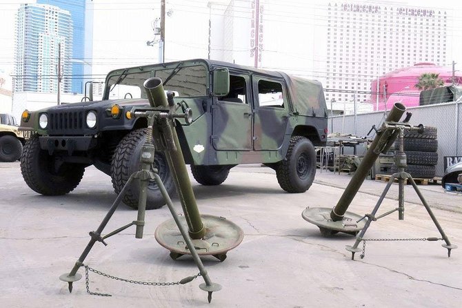 Machine Gun Experience in Las Vegas - Getting to Battlefield Vegas and starting safely