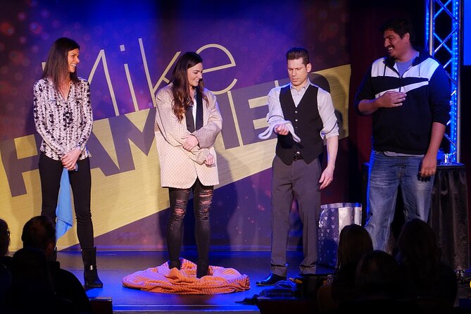 Mike Hammer Comedy Magic Show at the Four Queens Hotel - Tickets, seating, and the $37.50 price