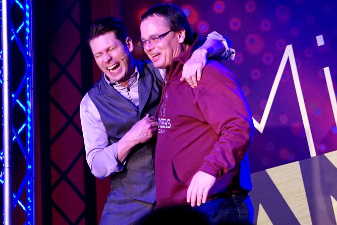 Mike Hammer Comedy Magic Show at the Four Queens Hotel - Getting to the Canyon Club
