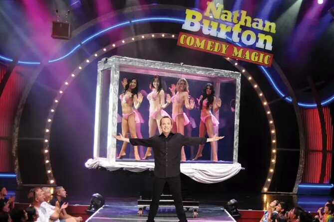 Nathan Burton Comedy Magic - A small theater, a fast-moving magic show