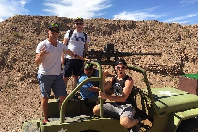 Outdoor Shooting and Off-Road Racing Combo - Off-road racing and the monster truck limousine
