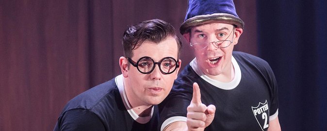 Potted Potter at Horseshoe Hotel and Casino in Las Vegas - Seven books, one quick comedy sprint