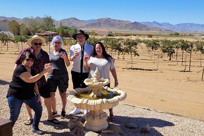 Scenic Desert Wine Distillery Brewery Route 66 Tour - Little Old Wine Drinkers Winery and the desert vines