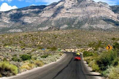 Scooter Car Tour of Red Rock Canyon with Transport from Las Vegas