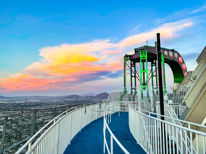 STRAT Tower Thrill Rides Admission - Big Shot: a fast launch above the city