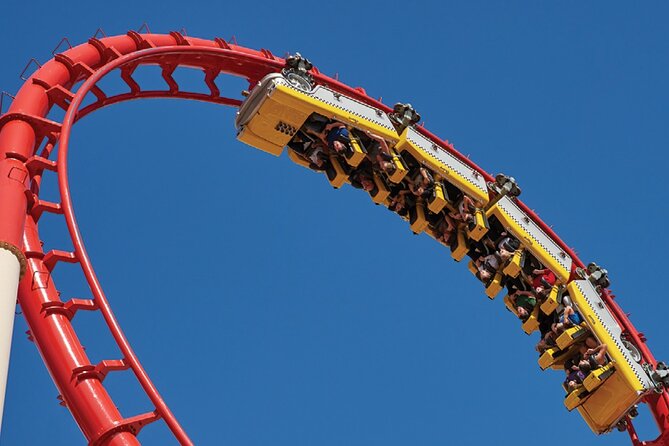 The Big Apple Coaster at New York New York Hotel and Casino - When timing and weather matter
