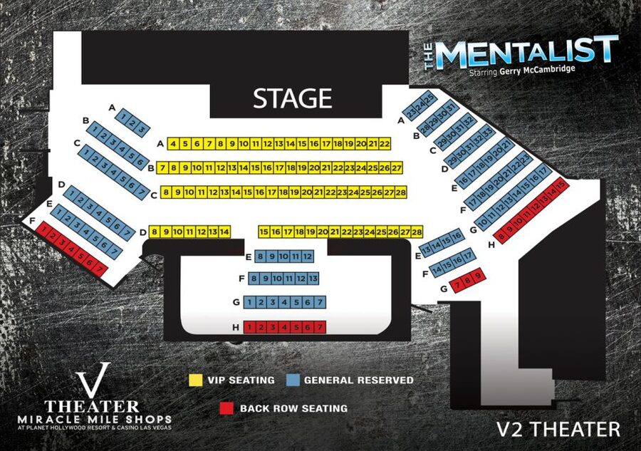 The Mentalist Tickets: Las Vegas - Practical details before you book