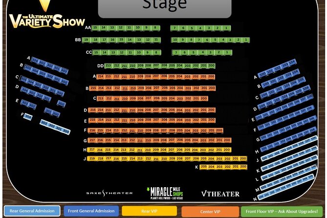V - The Ultimate Variety Show at Planet Hollywood Resort and Casino - Making the Price Work for You