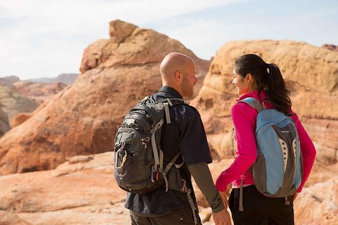 Valley of Fire Guided Hike from Las Vegas - A guide adds context and keeps the group moving