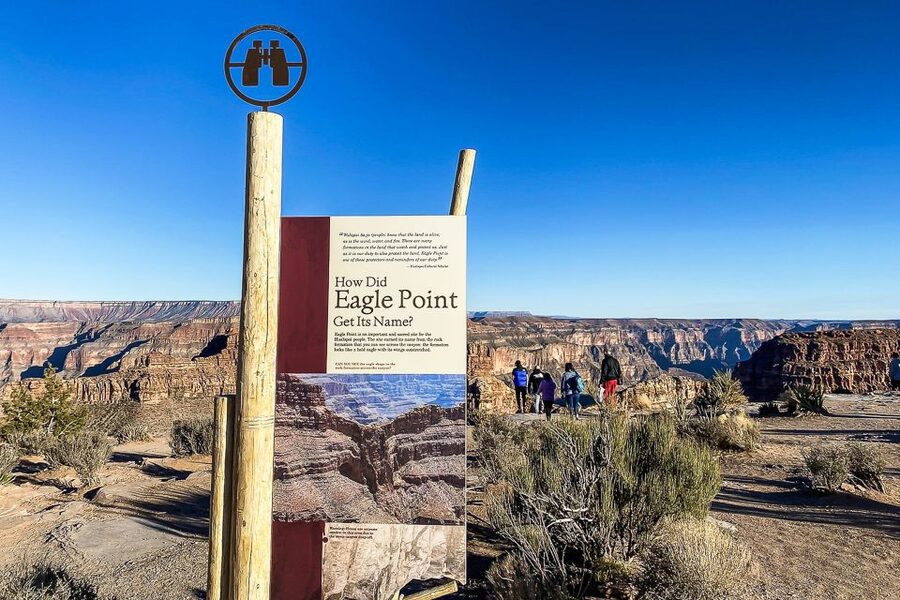 Vegas: Grand Canyon, Hoover Dam, Lunch/Skywalk Options, WiFi - Guano Point: make time for the high viewpoint