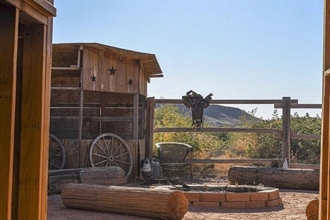 Wild West Sunset Horseback Ride with Dinner from Las Vegas - Dinner, ranch animals, and a possible campfire