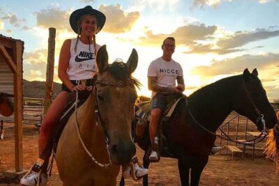 Wild West Sunset Horseback Ride with Dinner from Las Vegas