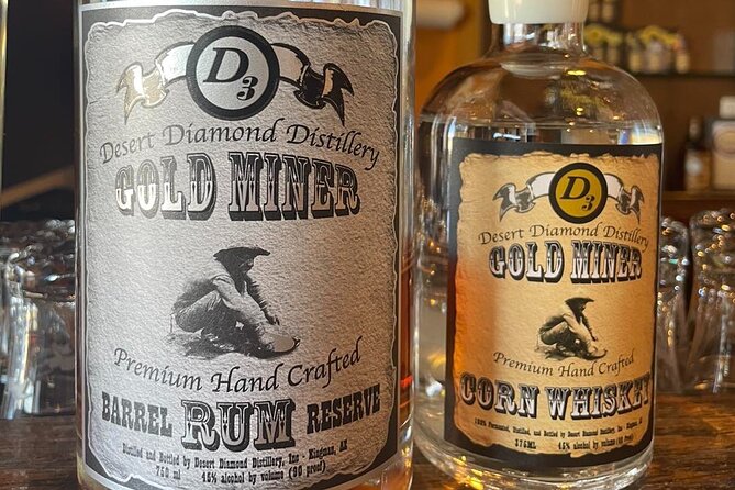 Wine & Mead Tasting, Distillery and Brewery Tour with Lunch - Rum and vodka at Desert Diamond Distillery